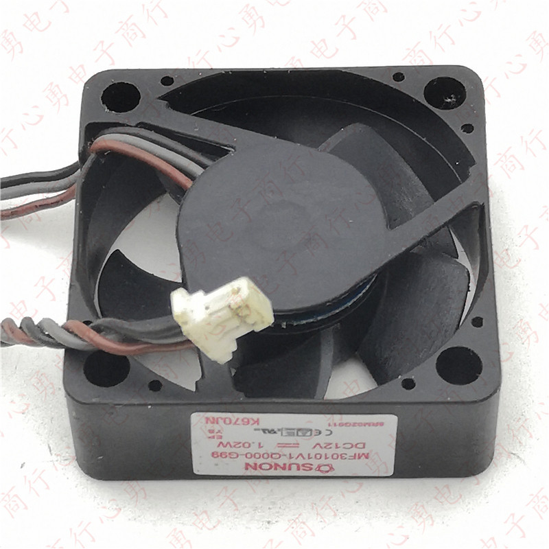 原装 SUNON MF30101V1-Q000-G99 3010 12V 1.02W 3CM 投影机风扇