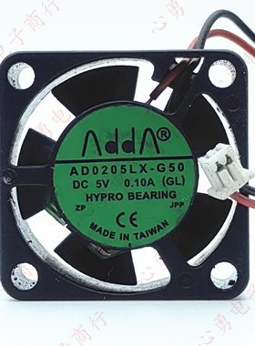 ADDA AD0205LX-G50 5V  0.10A 2.5cm 2510  硬盘 笔记本 散热风扇