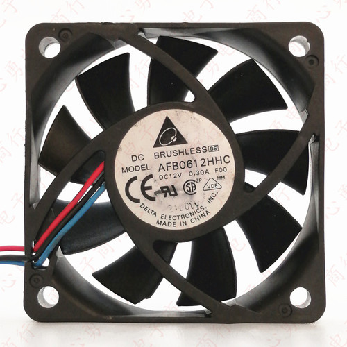原装台达 AFB0612HHC 12V 0.3A 6015 6CM CPU散热风扇 60*60*15MM