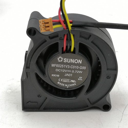 全新 SUNON MF60251V3-C010-G99 12V 6cm 6025 投影机仪散热风扇