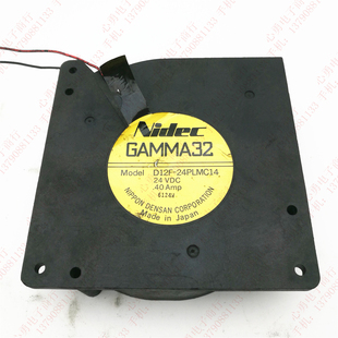 24PLMC14 24V 0.4A 原装 12CM D12F 12032 复印机散热风扇 Nidec