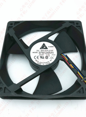 原装 台达 EFB1248VH 48V 0.15A 12025 12cm 华为s8505交换机风扇