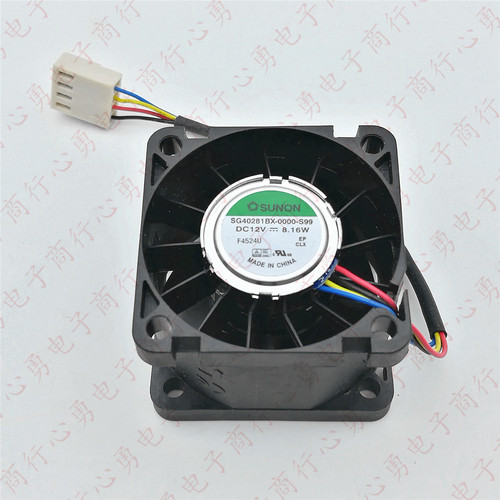 全新原装 SUNON SG40281BX-0000-S99 12V 8.16W 4028 4CM暴力风扇