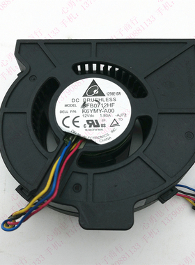 BFB0712HF-AJ72 戴尔DELL Optiplex 390 790 990 USFF风扇 0K6YMY