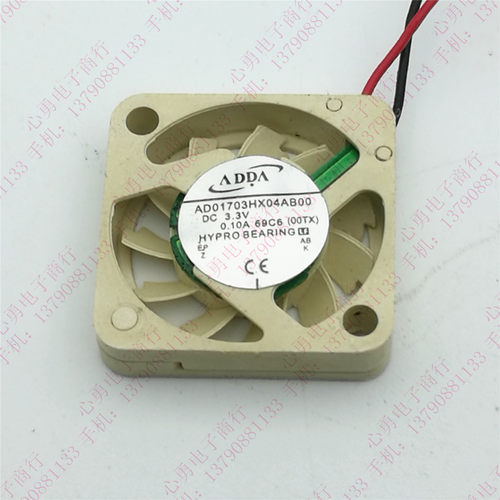 原装 ADDA AD01703HX04AB00 1.7CM 3.3V 0.1A 1704 5V 微型风扇