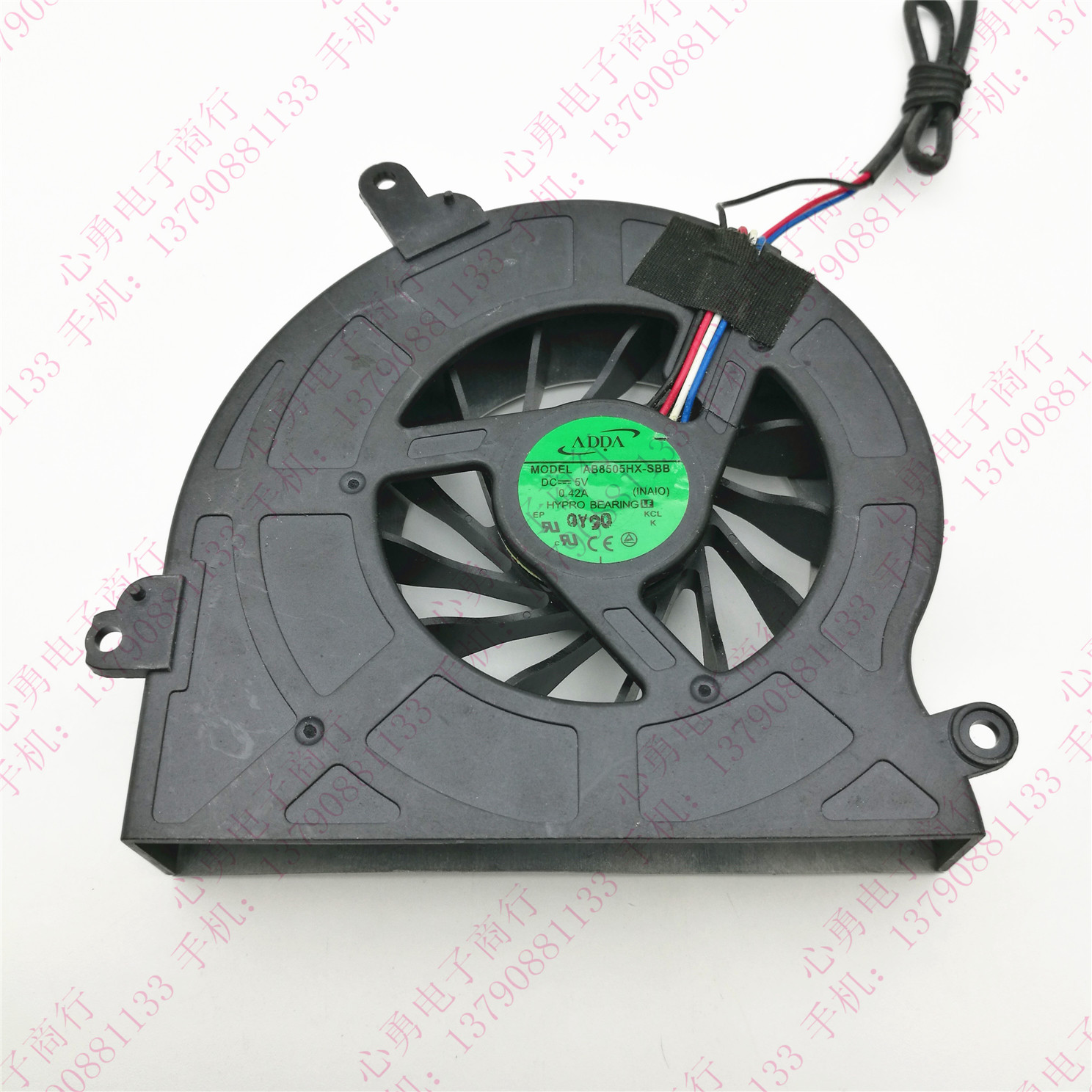 原装 ADDA AB8505HX-SBB 5V 0.42A 方正心逸T330一体机散热风扇