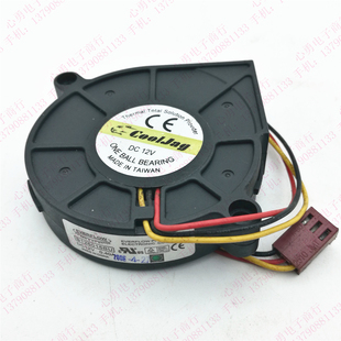 原装台湾EVERFLOW B126015BU 12V 0.4A 6CM 6015涡轮风扇1U服务器