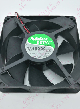 原装NIDEC TA450DC B34978-16 24V 0.41A 12038 12CM 变频器风扇