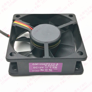 6020 12V 原装 奥图码 GM1206PKV3 0.6W 投影机3线散热风扇 SUNON