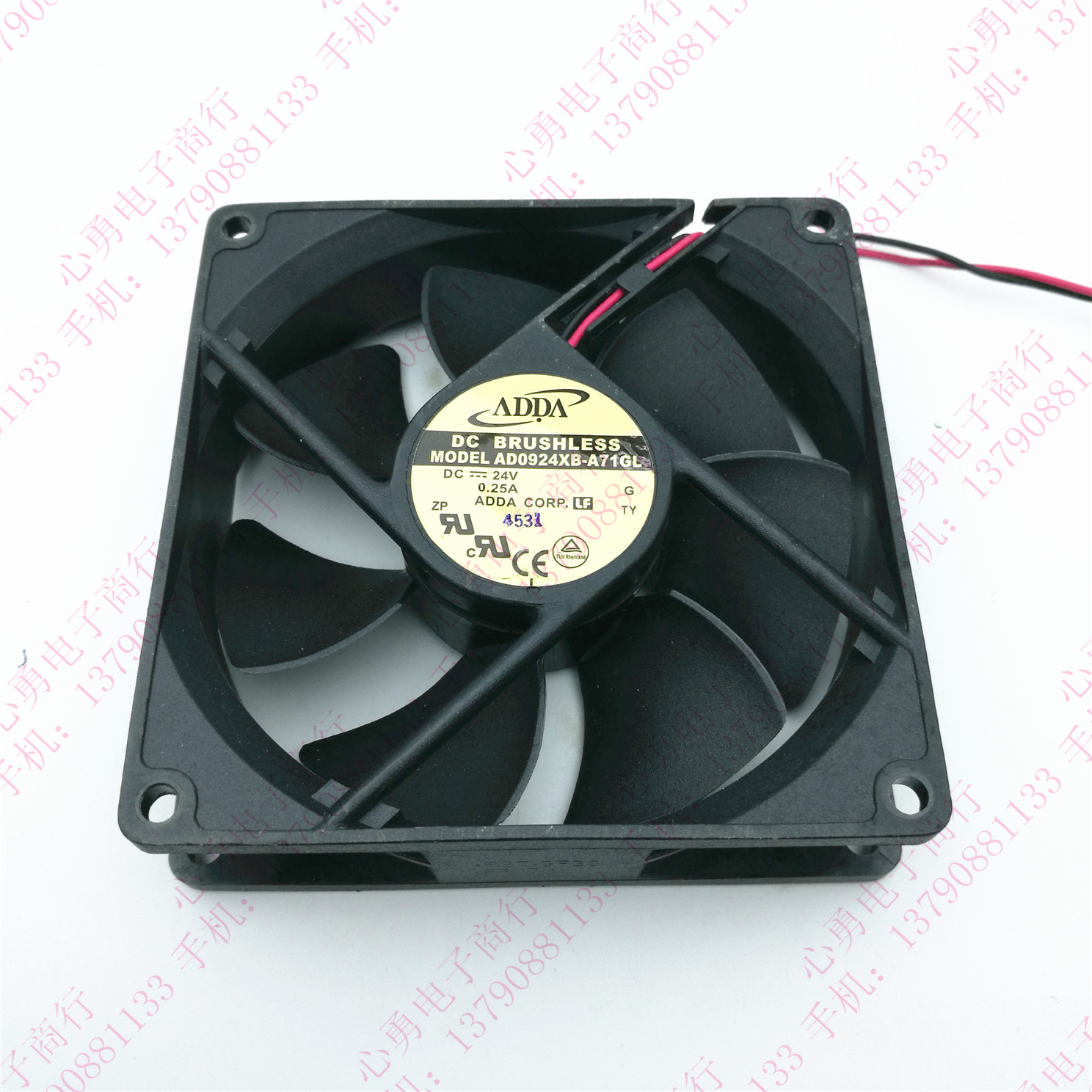 原装 ADDA AD0924XB-A71GL 24V 0.25A 9025 9CM 变频器散热风扇