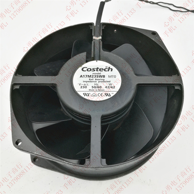 原装 COSTECH A17M23SWB MT0 230V 42/42W 15055 全金属散热风扇