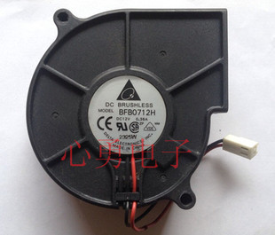 Delta BFB0712H 原装 台达机箱散热鼓风机 7530 DC12V 0.36A