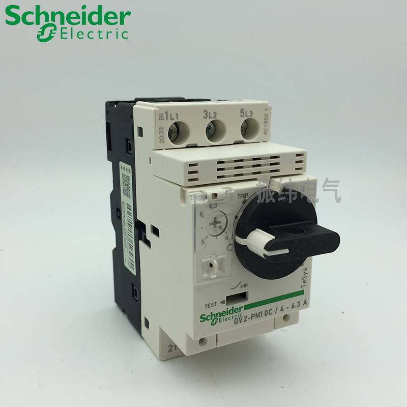 10-施耐德电动机断路器 马达保护 GV-2PM10C GV2PM10C 4-6.3A