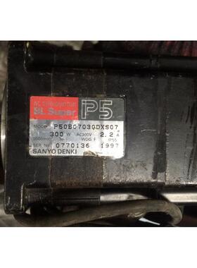 首单优惠-P50B07030DXS07 二手三洋电机 300W