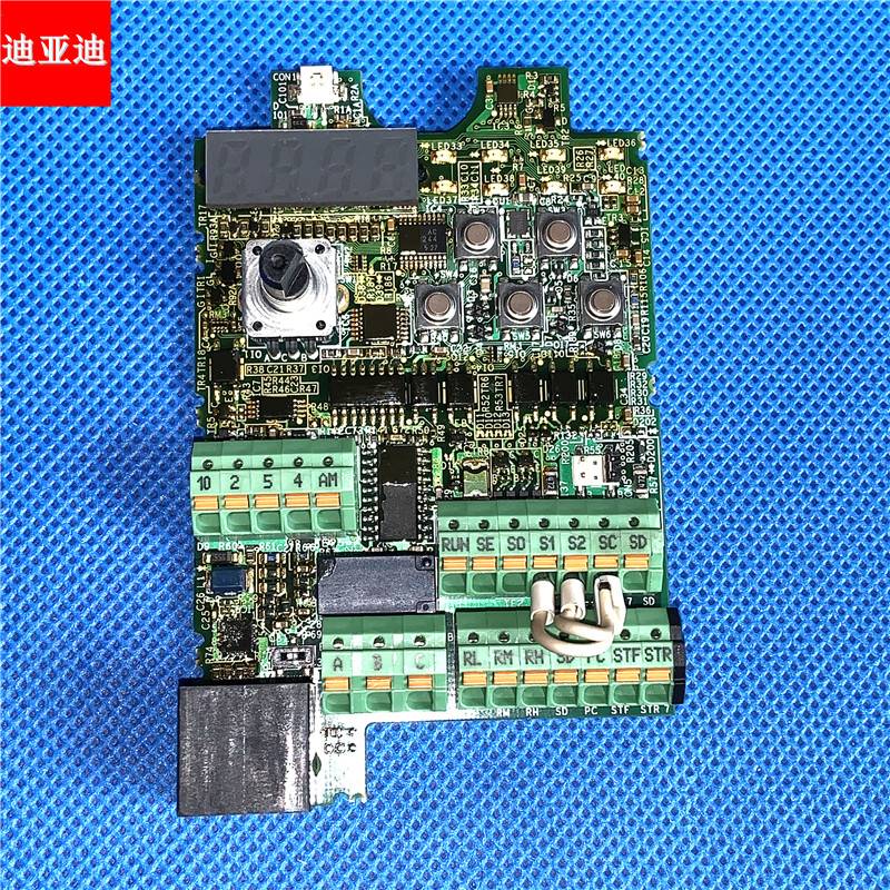 25-三菱变频器D700-D740系1.5-2.2-3.7-5.5-7.5kw端子控制cpu板主