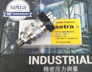 美国setra 10V 压力变送器5320S0400G05GR 400bar 大DIN 124
