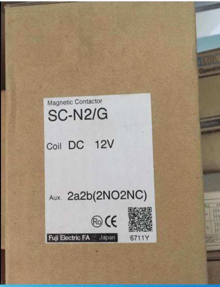 166-SC-N2/G DC12V库存原包装富士接触器实物图