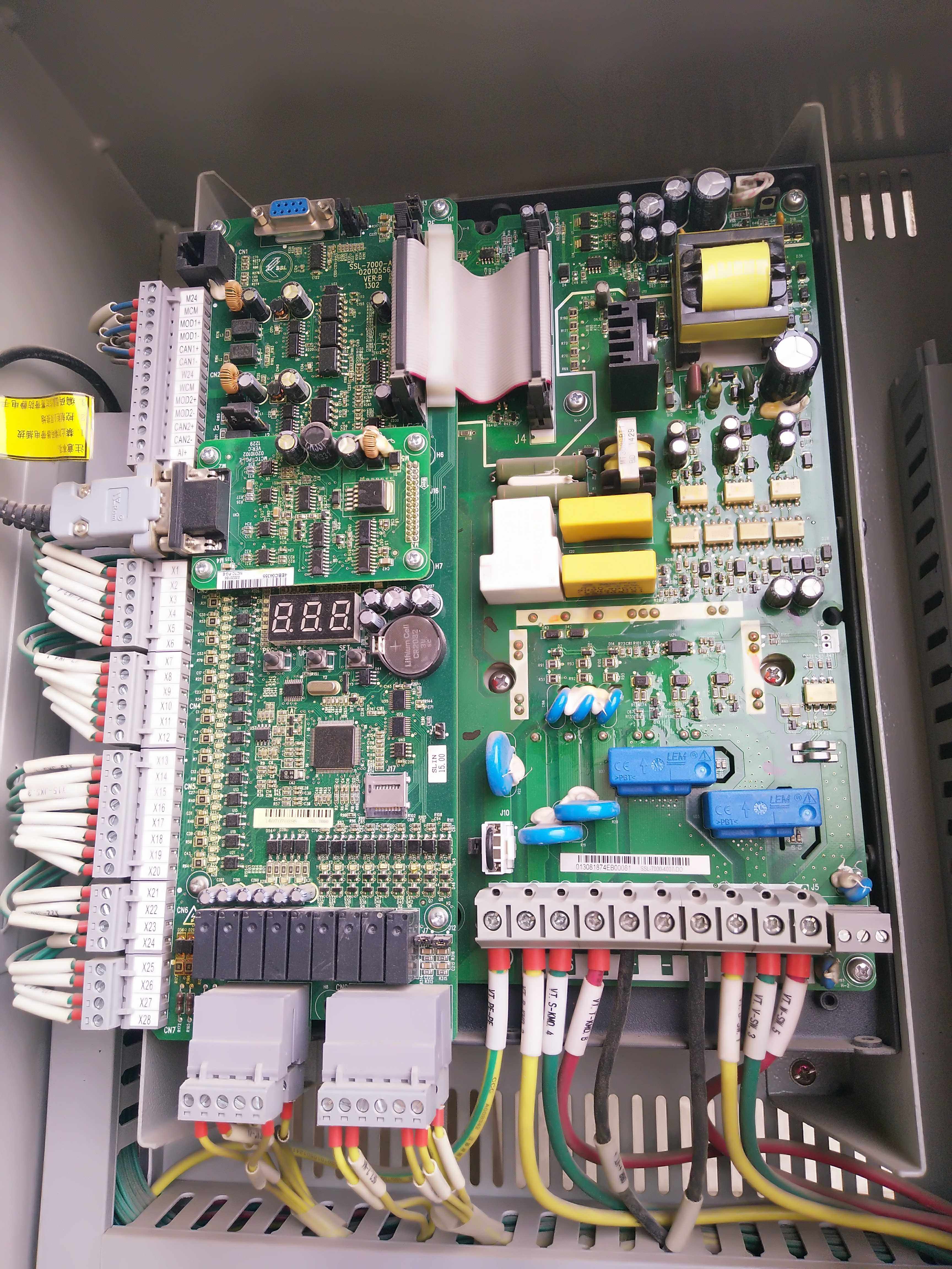 15-申龙电梯一体机变频器/SSL-7000-4007-D0-NEW/原厂全新有控制