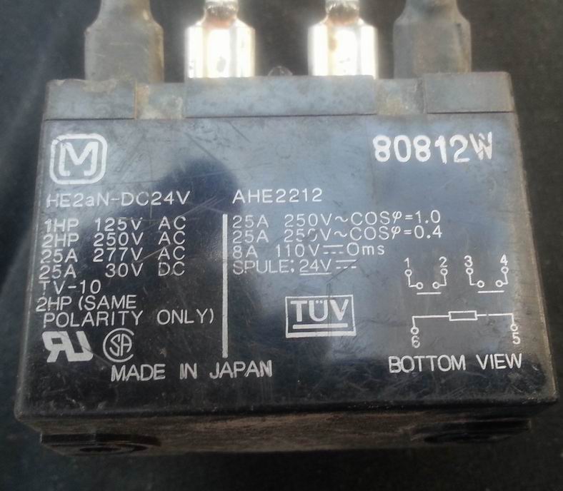 25-HE2aN-DC24V继电器LG-LS产电变频器用继电器HE1aN-DC24V