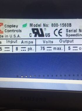 167-800-1560B,copley,copley controls,COPLEY,美国进口伺服驱动