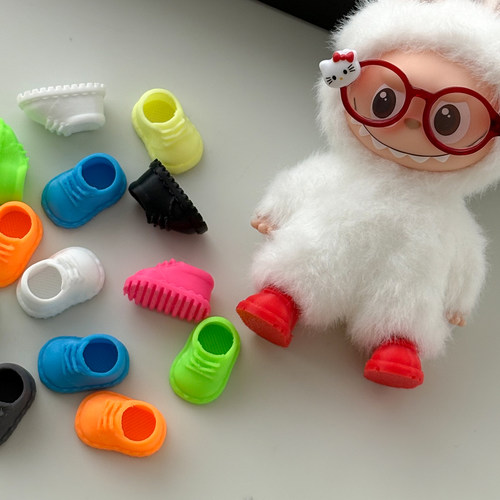 mini拉布布Baby口袋茉莉挂件胶鞋