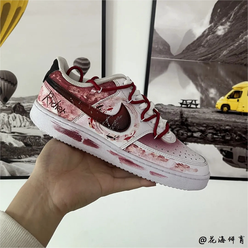 Nike球鞋定制courtvision低帮