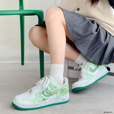NikeAirForce1球鞋定制低帮