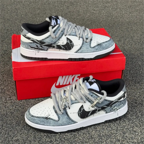 Nike球鞋定制男女复古低帮板鞋