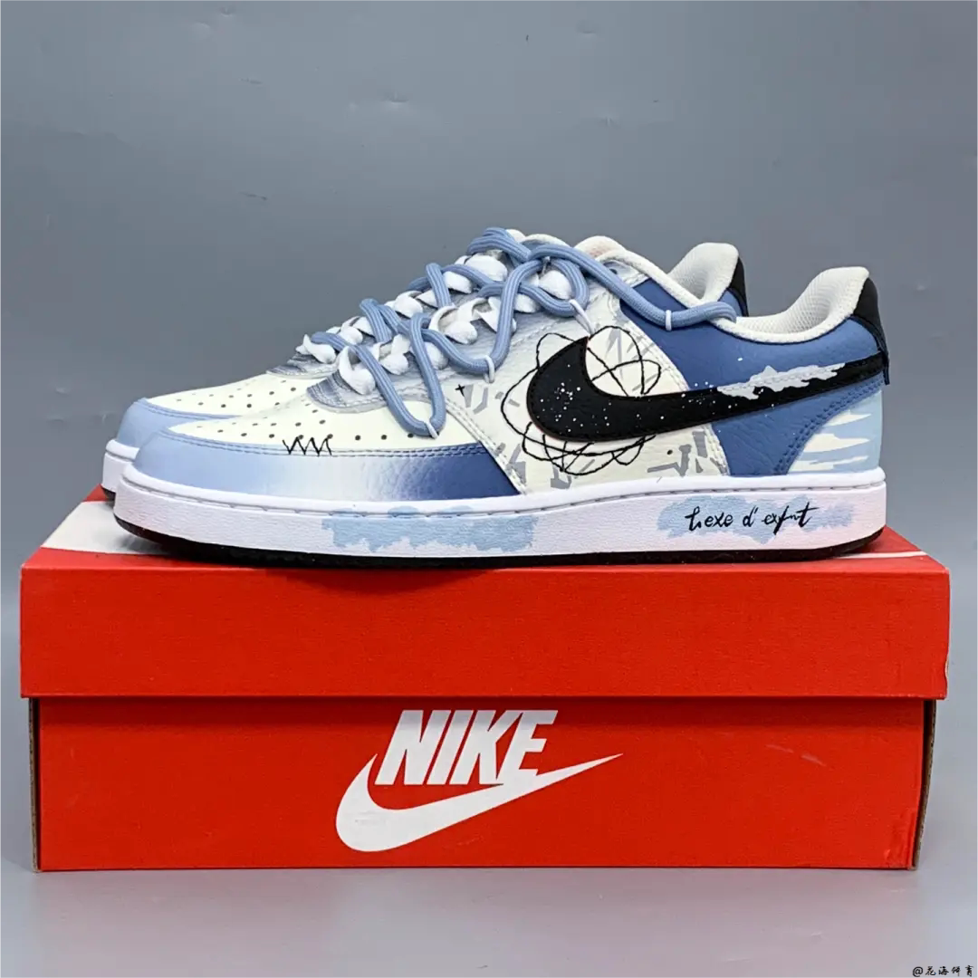 Nike球鞋定制男女复古低帮板鞋