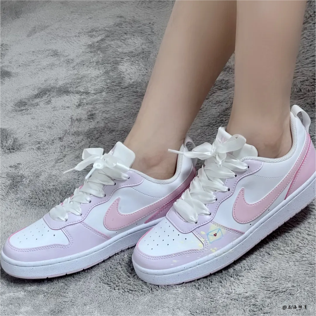 NikeCourtBorough球鞋定制低帮