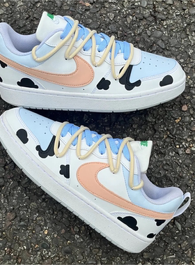 NikeCourtBorough球鞋定制低帮