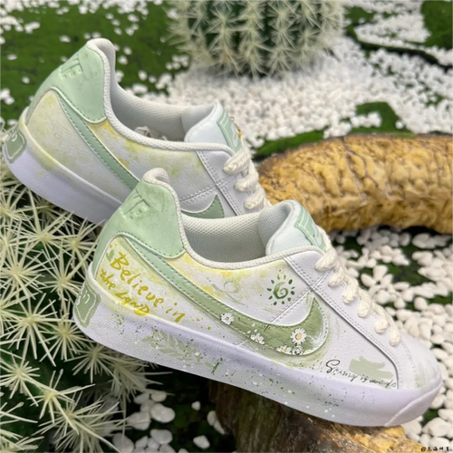 Nike球鞋定制清新低帮男女板鞋