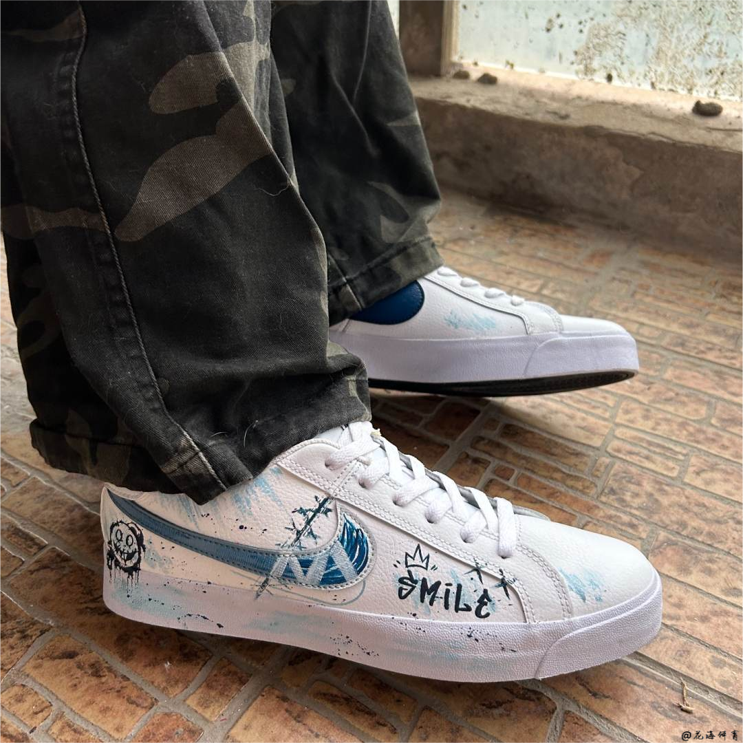 NikeCourtRoyale球鞋定制低帮