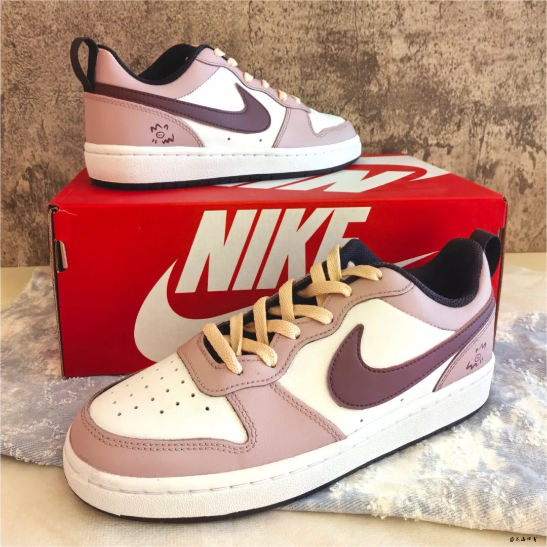 NikeCourtBorough球鞋定制低帮