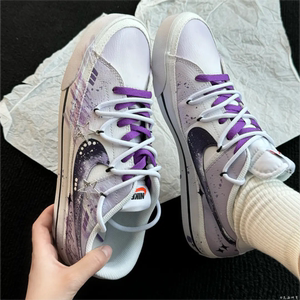 Nike球鞋定制涂鸦男女低帮板鞋