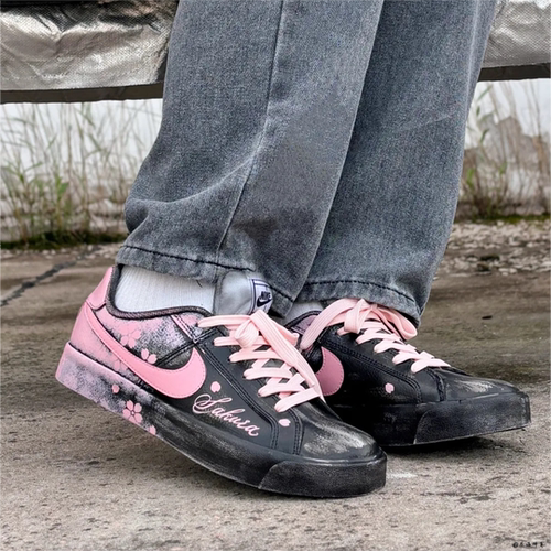 NikeCourtRoyale球鞋定制低帮