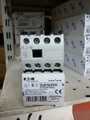 ETN伊顿穆勒接触器辅助触点 触头 DILM150-XHI22 DILM150C-XHII11