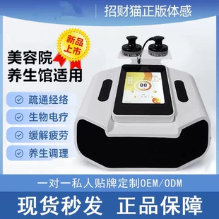 三通大师经络仪生物电疏通经络养生美容院按摩器嘉丽蝶变招财猫
