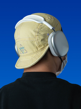 DABOE日系软顶潮牌短檐棒球帽男女圆顶帽子透气帽刺绣鸭舌帽