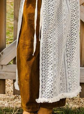 古苔「阿勒泰之秋」镂空屁帘穿搭神器艺术生叠穿日系文艺旅行穿搭