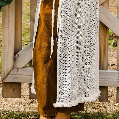 古苔镂空屁帘穿搭神器艺术生叠穿