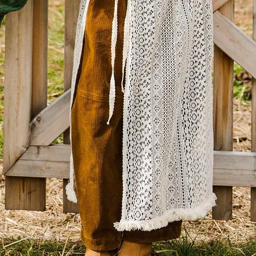 古苔镂空屁帘穿搭神器艺术生叠穿