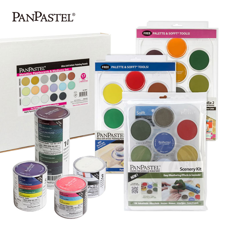 PanPastel盘粉彩多色套组