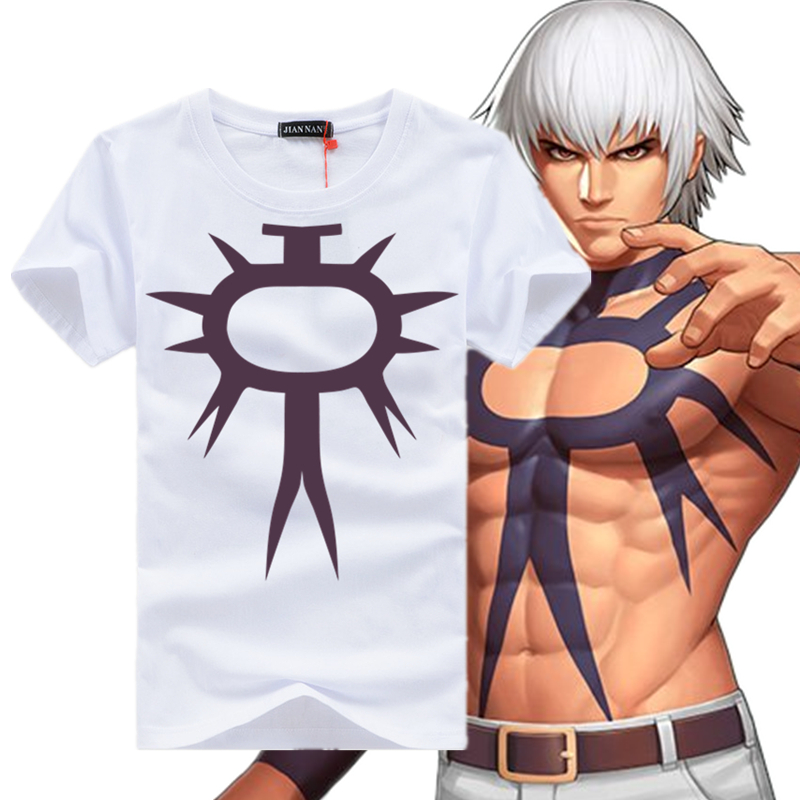 kof97关底大BOSS大蛇T恤格斗之王联名同款衣服夏季男装青少年潮t