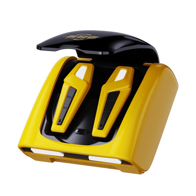 超大音量低音炮真无线耳机超重低音半入耳蓝牙耳V塞超长续航全通