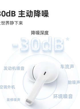 lifeme蓝牙耳机Blus L主动降噪ANC真无S线入耳式运动高音质