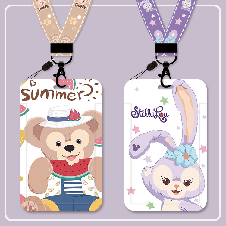 达菲熊可爱少女心星黛露接送卡套