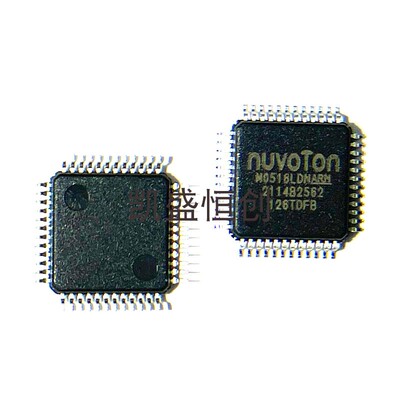 M0516LDN NUVOTON LQFP48  微控制器和处理器