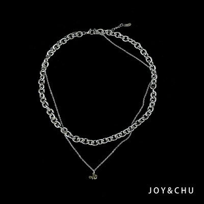 原创设计风多层欧美项链