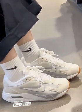 Nike缓震女子系带增高休闲鞋